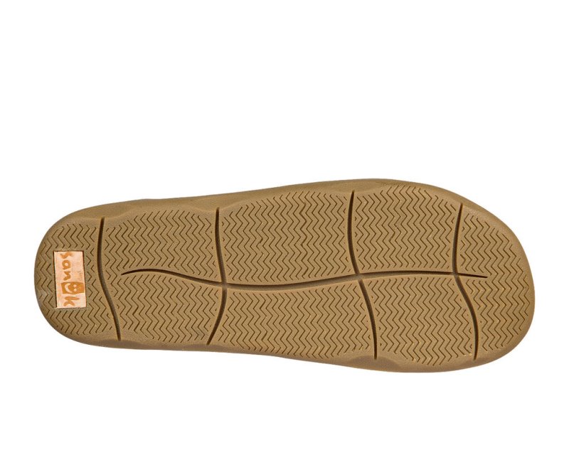 Sanuk Vagabond Tripper Men's Sidewalk Surfers Beige | Canada 205HAP